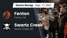 Recap: Fenton  vs. Swartz Creek  2021