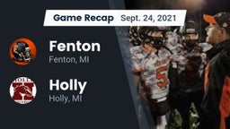 Recap: Fenton  vs. Holly  2021