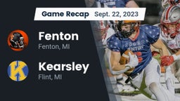Recap: Fenton  vs. Kearsley  2023