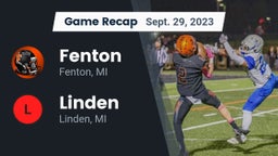 Recap: Fenton  vs. Linden  2023
