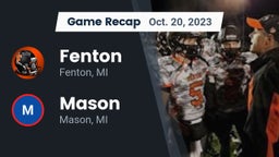 Recap: Fenton  vs. Mason  2023