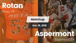 Matchup: Rotan vs. Aspermont  2019