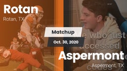 Matchup: Rotan vs. Aspermont  2020