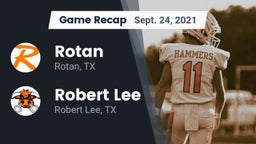 Recap: Rotan  vs. Robert Lee  2021