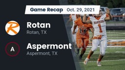 Recap: Rotan  vs. Aspermont  2021