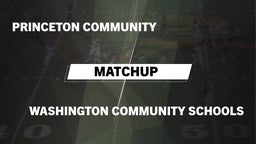 Matchup: Princeton Community vs. Washington Community Schools 2016