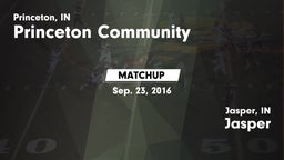 Matchup: Princeton Community vs. Jasper  2016