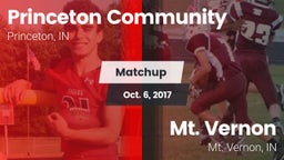 Matchup: Princeton Community vs. Mt. Vernon  2017
