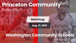 Matchup: Princeton Community vs. Washington Community Schools 2018