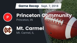 Recap: Princeton Community  vs. Mt. Carmel  2018