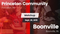 Matchup: Princeton Community vs. Boonville  2018