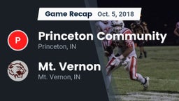 Recap: Princeton Community  vs. Mt. Vernon  2018