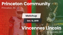 Matchup: Princeton Community vs. Vincennes Lincoln  2018