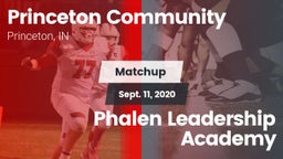 Matchup: Princeton Community vs. Phalen Leadership Academy 2020