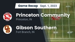 Recap: Princeton Community  vs. Gibson Southern  2023