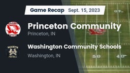 Recap: Princeton Community  vs. Washington Community Schools 2023