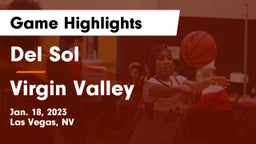 Del Sol  vs ****** Valley  Game Highlights - Jan. 18, 2023