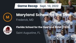 Recap: Maryland School for the Deaf  vs. Florida School for the Deaf and Blind (FSDB) 2022