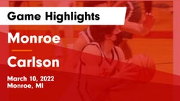 Monroe  vs Carlson  Game Highlights - March 10, 2022