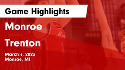 Monroe  vs Trenton  Game Highlights - March 6, 2023
