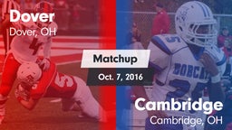 Matchup: Dover vs. Cambridge  2016