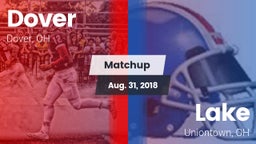 Matchup: Dover vs. Lake  2018