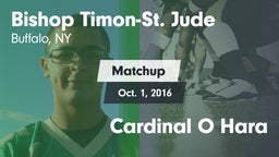 Matchup: Bishop Timon-St. Jud vs. Cardinal O Hara 2016