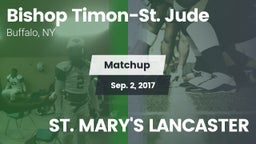 Matchup: Bishop Timon-St. Jud vs. ST. MARY'S LANCASTER 2017