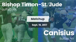 Matchup: Bishop Timon-St. Jud vs. Canisius  2017
