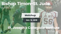 Matchup: Bishop Timon-St. Jud vs. St. Joseph's Collegiate Institute 2018