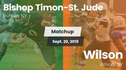 Matchup: Bishop Timon-St. Jud vs. Wilson  2019