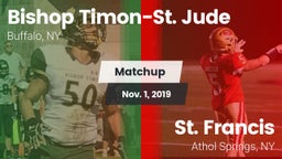 Matchup: Bishop Timon-St. Jud vs. St. Francis  2019