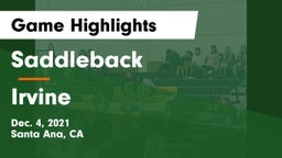 Saddleback  vs Irvine  Game Highlights - Dec. 4, 2021