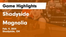 Shadyside  vs Magnolia  Game Highlights - Feb. 9, 2024