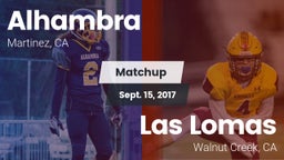 Matchup: Alhambra vs. Las Lomas  2017