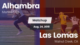 Matchup: Alhambra vs. Las Lomas  2018