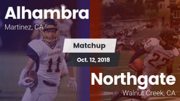 Matchup: Alhambra vs. Northgate  2018