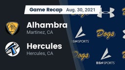 Recap: Alhambra  vs. Hercules  2021