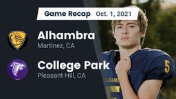 Recap: Alhambra  vs. College Park  2021