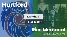 Matchup: Hartford vs. Rice Memorial  2017