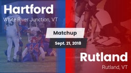 Matchup: Hartford vs. Rutland  2018