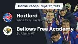 Recap: Hartford  vs. Bellows Free Academy  2019
