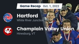 Recap: Hartford  vs. Champlain Valley Union  2022