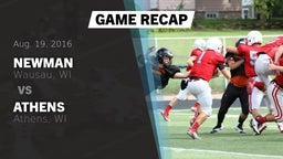 Recap: Newman  vs. Athens  2016