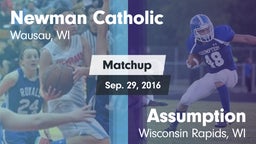 Matchup: Newman vs. Assumption  2016