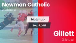 Matchup: Newman vs. Gillett  2017
