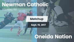 Matchup: Newman vs. Oneida Nation 2017