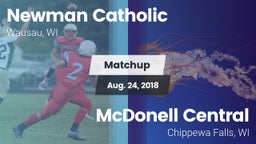 Matchup: Newman vs. McDonell Central  2018