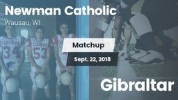 Matchup: Newman vs. Gibraltar  2018