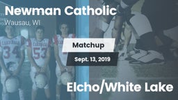 Matchup: Newman vs. Elcho/White Lake  2019